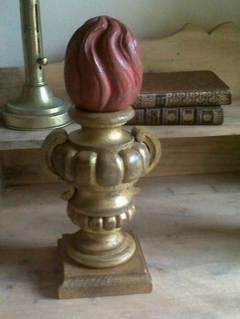 Pot a feu massive oak  Ref. 201